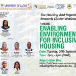 Webinar titled Enabling Environment for Inclusive Housing