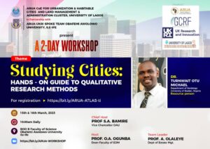 Workshop on Studying Cities: Hands-On Guide to Qualitative Research Methods